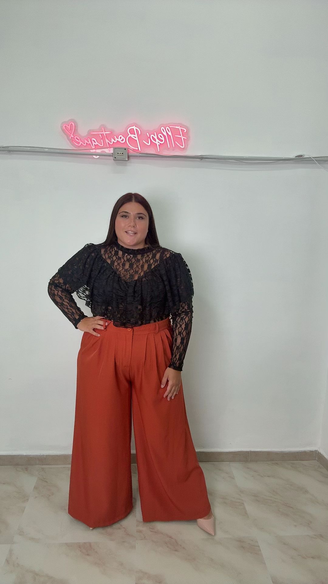 PANTALONE MONICA CURVY ELASTICO 48/58
