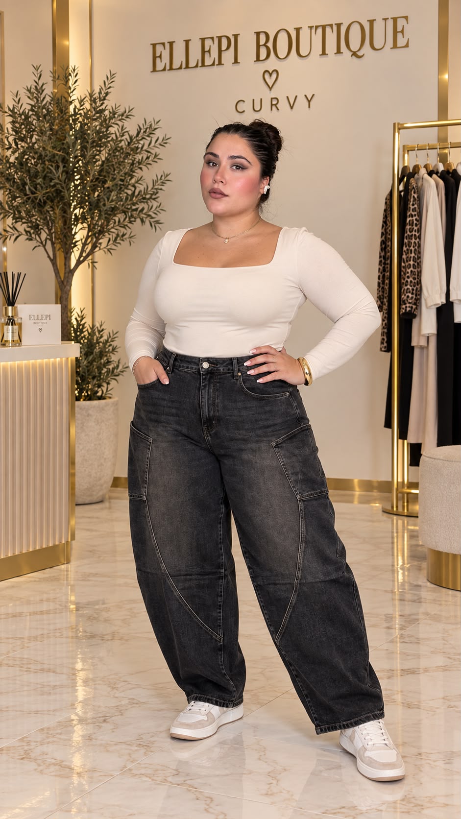 JEANS PENELOPE 42/52 ELASTICO