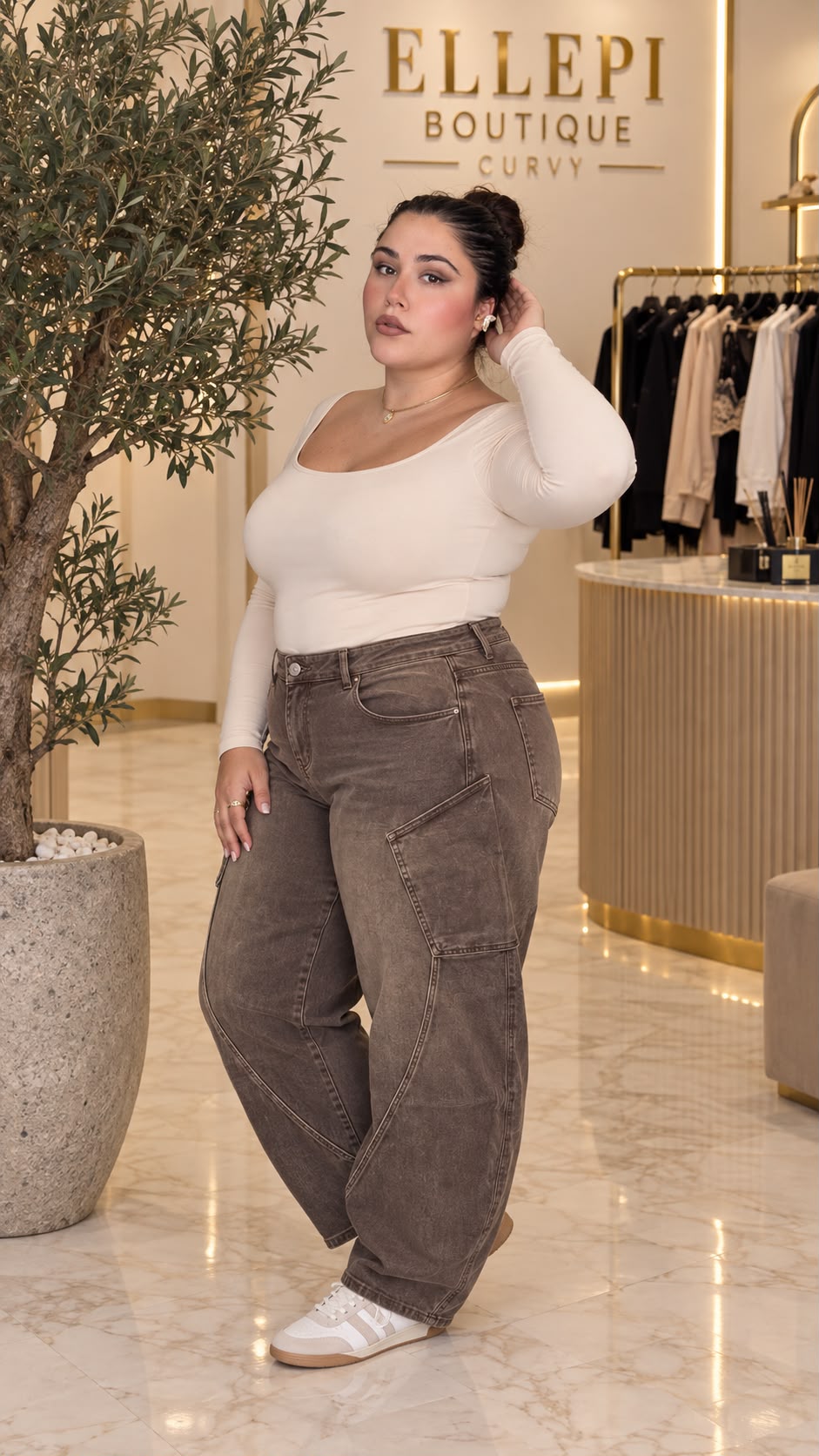 JEANS PENELOPE 42/52 ELASTICO
