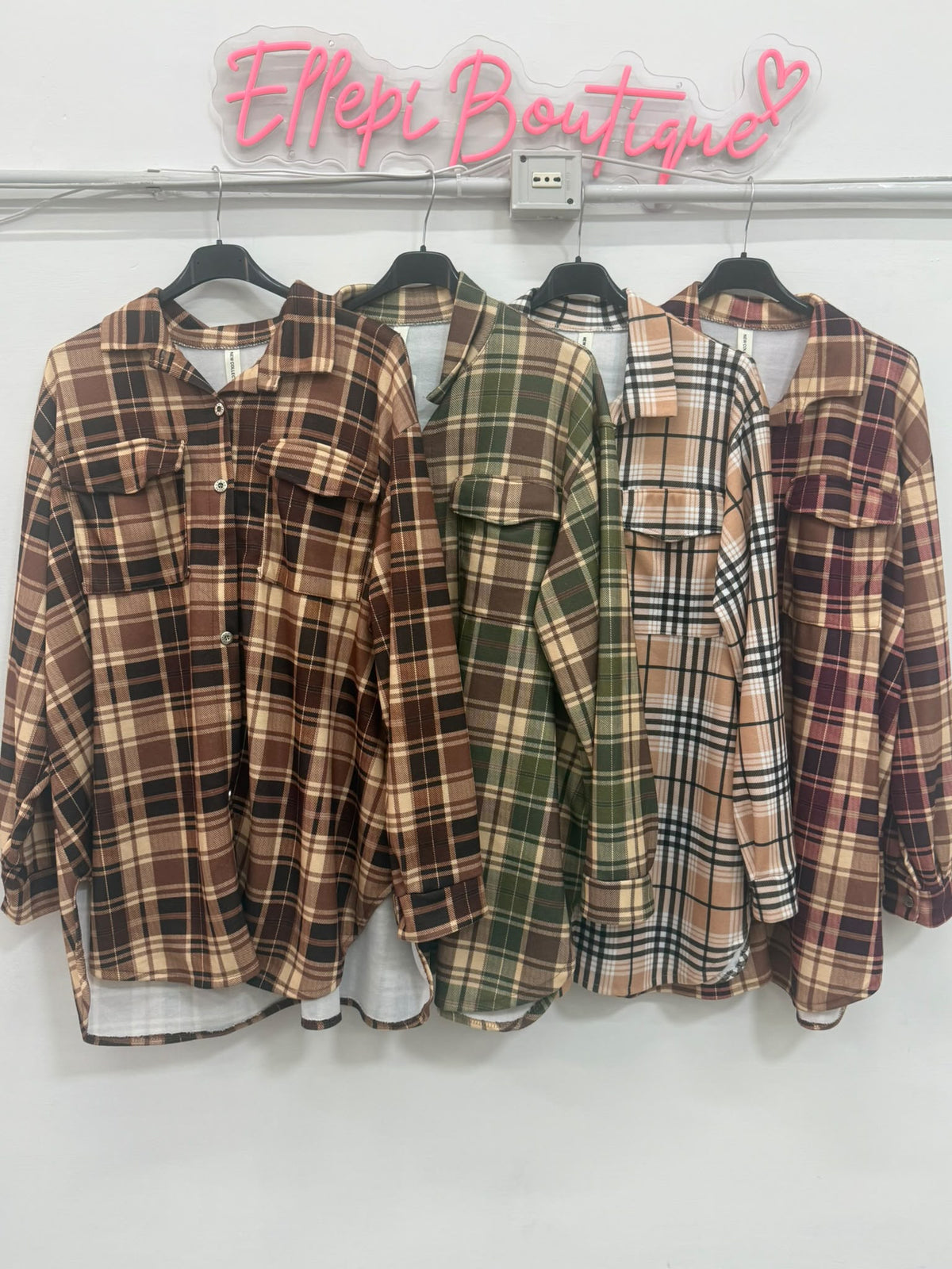 CAMICIA QUADRONI CURVY 48/58