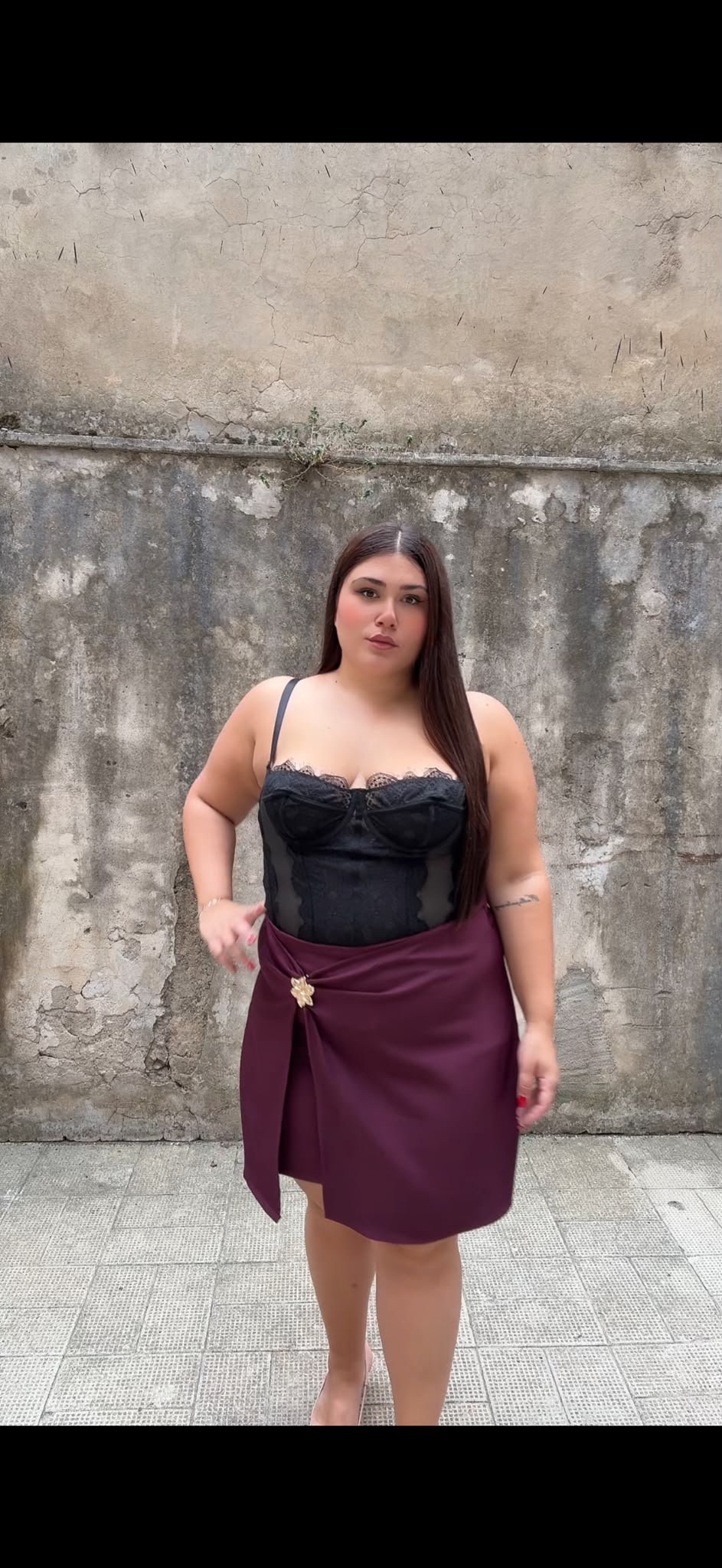 BODY MERLETTO CURVY 48/56